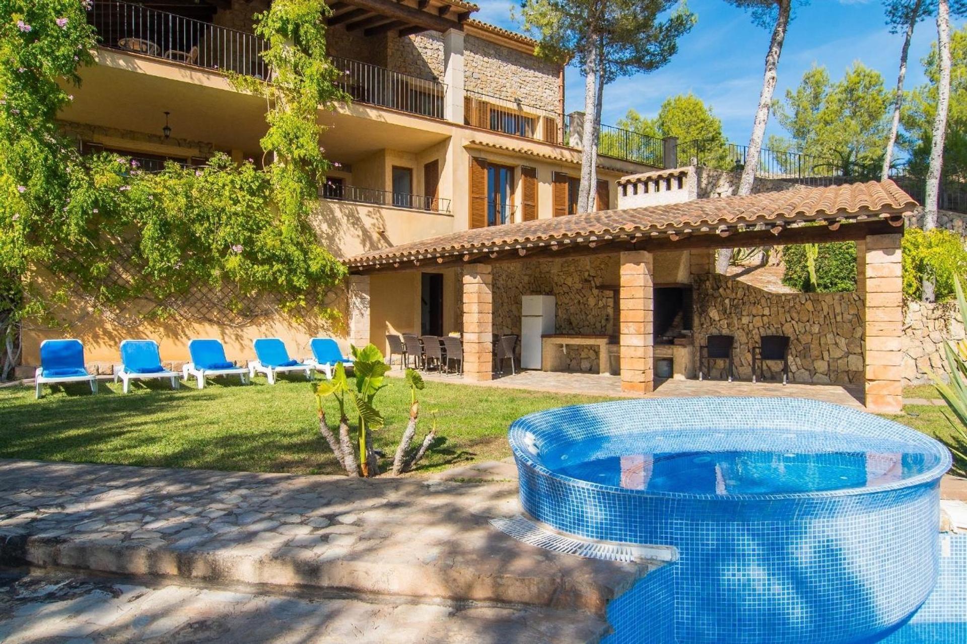 Ferienhaus Fuer 12 Personen Ca 400 M In Son Macia, Balearen Mallorca ภายนอก รูปภาพ