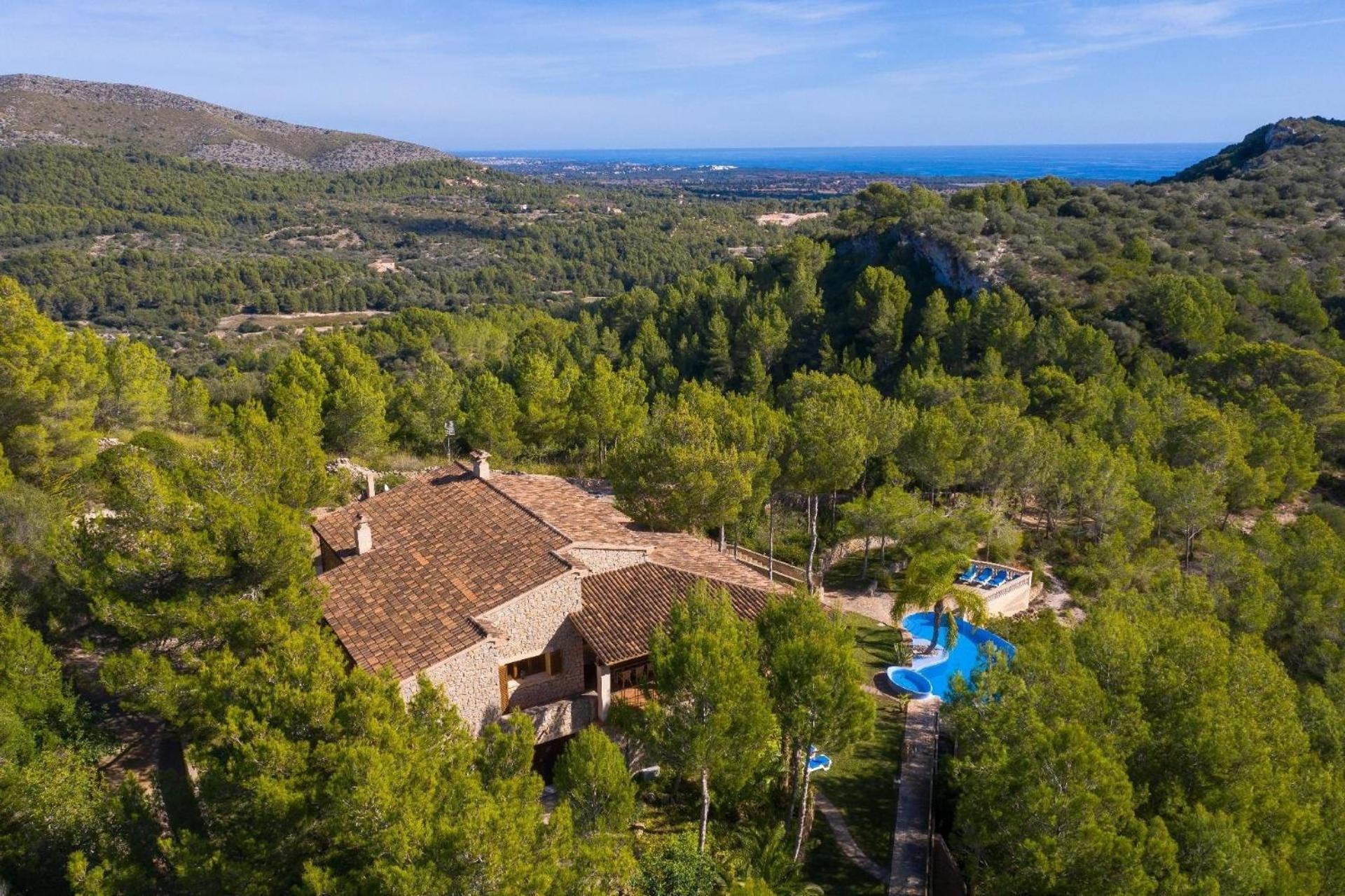 Ferienhaus Fuer 12 Personen Ca 400 M In Son Macia, Balearen Mallorca ภายนอก รูปภาพ